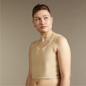 Spectrum Outfitters M Cream Chest Binder trans masc man